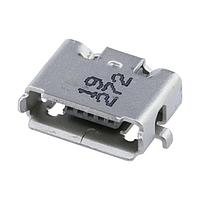 Molex 47590-1001 Micro USB Type AB Connectors uUSB AB Rec TopMt Flange TH Gray 0.60