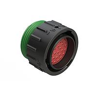 Amphenol SINE Systems AHDP06-24-33PN-WTA Plugs DURAMATE PLUG-SIZE 24,PLASTIC