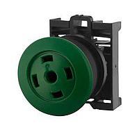 Eaton M22S-DRP-G-X Pushbutton Operators MTN MUSHROOM PB GRN BUTTONLESS