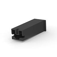 AMP Connectors - TE Connectivity 2-172076-2 Tab Housing 250 POSITIVE LOCK REC 1P BLACK