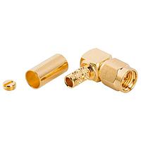 Amphenol RF 901-9874 Connectors R/A PLG 141/400 GLD