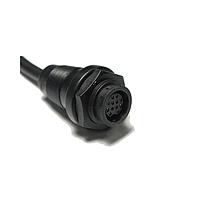 Amphenol LTW CB-04PMFM-LL7A04 Sensor Cables / Actuator Cables Ceres, Middle Size, Plastic, 10A, 04 pins, Male Connector, Female Contact, Straight, 2 Points Lock, Receptacle With Cable/Wire, Length 4000mm, IP67