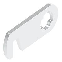 Essentra Components 30403022 Racks & Rack Cabinets Cam without Stopper 0mm Height X 39mm Length Hook