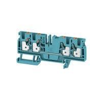 Weidmuller 2051520000 Feed Through Terminal Block A4C 4 BL