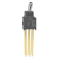 NKK Switches A22JW Process Sealed Subminiature Toggles DPDT ON-ON .248 BAT EXTENDED PC .4VA