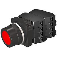 SIEMENS 52BM8A2D Flush PUSHBUTTON,MOM,RED,FLUSH,2POS,4NO-4NC