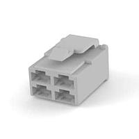 AMP Connectors - TE Connectivity 172134-6 Housing 250 HSG LANCE 4P PLUG GRAY