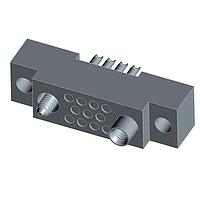 AirBorn RM322-182-241-1900 Connectors 3Row Solder Cup Cble Conn w/Mnt Ears RCPT