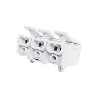 Amphenol Anytek AQT310NHN900G Fixed Terminal Blocks AQT-3Quick Terminal_3P With HookWithout Button/Ground Pad