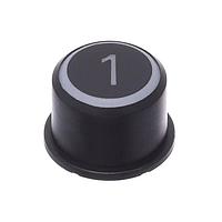 APEM 1F096R00109 Cap Black But. Inverse 0