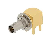 Linx Technologies - TE Connectivity 2446155-1 RF Connectors High Density BNC R/A PCB Jack, Bulkhead, Thru Hole, 50 Ohm