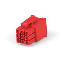 AMP Connectors - TE Connectivity 1-172169-2 Plug Housings MINI PLUG 9P RED