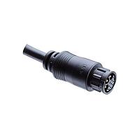 Amphenol LTW DCU-08AMEM-LL7B02 Sensor Cables / Actuator Cables Ceres, Large Size, Plastic, 20A+2A, 08 pins, Male Connector, Male (Power) + Female (Signal) Contact, Straight, 2 Points Lock, Overmolded, Length 2000mm, IP67
