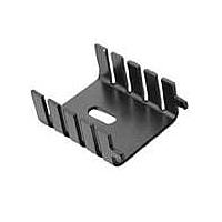 Aavid 523002D00000G Component Channel Style Heat Sink for TO-220, Vertical, Tin Plated, 12.7x25.4x29.97mm