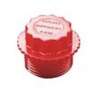 Caplugs P-48B Pipe Plug PLASTIC FITTED PLUG FOR NPT 1/2 RED