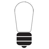 VCC 6S6/130V-10PK Lamps 130V 6W