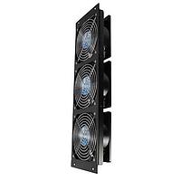 Orion Fans OET305-A EC Fans EC Fan Tray Module, 3 Fan, 419x133x44.5mm, 80-265VAC, 401CFM, Dual Ball Bearing
