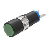 EAO 18-031.0055L Panel Mount Indicators / Switch Indicators Indicator green D9 with Single-LED green 12VDC/2mA