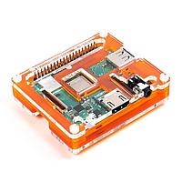 Pimoroni PIM428 Case Pibow 3 A+ Coup (for Raspberry Pi 3 A+) - Coup Tangerine
