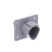 DEUTSCH - TE Connectivity DT04-3P-CL03 Housings REC, 3P, GRY, E, FLANGE