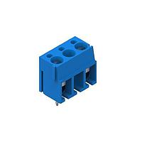 Wurth Elektronik 691101810002 Wire Protectors WR-TBL 10.0mm pitch Modular THT Blue Horizontal cable entry Wire Protector 12.6mm height 2P