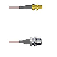 Amphenol Custom Cable Q-2W01T0005009i RF Cable Assemblies SMA-SJB/N-SJB G316 9I