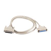 AIM-Cambridge / Cinch Connectivity Solutions 30-9506MF Data Extension Cable SERIAL&PARALLEL EXT. 6 FT. DB25(M) (F)