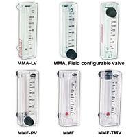 Dwyer MMA-33-LV Custom Mini-Master® Flowmeters for Gas/Liquid, High Chemical Resistance (5/16 in, Barbed Fitting)