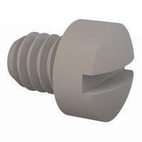 Essentra Components 010832F018 Machine Screw Fillister Slotted Screw, #8-32 Thread, 3/16 Lg