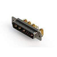 EDAC 629-9W4-640-3NA Mixed Contact D-Sub Connectors Right-angle Power Combo D-Sub Connector