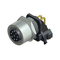 Amphenol CONEC 43-02639 Connectors M12 A-code 8P FML RA Shlded Frnt Mnt SP