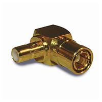 Amphenol RF 142248 RF Adapters - In Series SMB R/A PLUG TO JACK ADAPTER GOLD