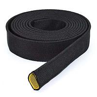 Essentra Components BG141 Sleeve Hose Protection 36MMID Double Sleeve:Black&Yellow Nylon