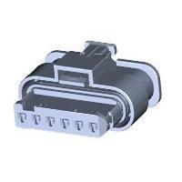 AMP Connectors - TE Connectivity 1-1718646-1 Receptacle Housing 6P Conn Mcp 1.2