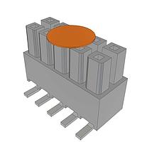 Samtec IPS1-105-01-L-D-VS-K-FR Power to the Board .100" Mini Mate(R) Isolated Power Connector Socket Strip
