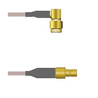 Amphenol Custom Cable Q-3503N000R024i RF Cable Assemblies SMA-RP/SMB-SJ G316D 24I