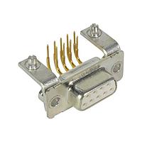 HARTING 09671526801 D-Sub Connectors - Standard Density D-Sub 09-pole MinD ANG female BL nut M3