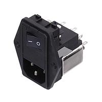 Schaffner FN388-2-21 Inlets 2A FLNG MT 2FUSE POWER ENTRY MODULES