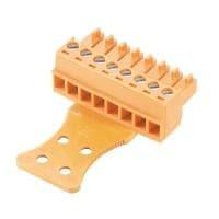 Weidmuller 1236430000 Pluggable Terminal Blocks BCZ 3.81/18/180ZE SN OR BX