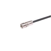 HARTING 21332900853010 Sensor Cables / Actuator Cables M12 X-code PushPull Press&Go Single Ended Cable Assembly, 8pin, straight male, EtherRail Flex (4x2xAWG24/7) Cat7 black, 1.0m