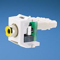 Panduit NKRPMYIW Wire Ducting & Raceways NK RCA Mod Punchdown Yellow Insert