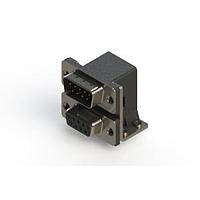 EDAC 663-009-364-051 Dual Port D-Sub Connectors Right-angle Dual Port D-Sub Connector