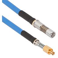Amphenol SV Microwave FV67.3SMPS-085-S12DSMPM-060 RF Cable Assemblies VITA 67.3 SMPS to SMPM (Size 12) 6"Cable