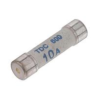 Eaton TDC600-10-R British Plug Top Fuse 600V FAST ACTING  10A