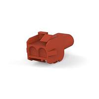 AMP Connectors - TE Connectivity 1-480699-1 Receptacle Housings 02P CAP HSG BRN