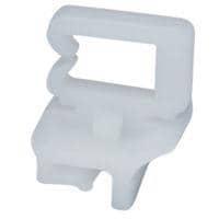 Essentra Components DRCG-LWS01 G-Profile Clip Din Rail Locking Wire Saddle, G-Profile