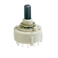 E-Switch KC26A30.001SPS Rotary Switches 6P A,C, 1-12 Flat PC Pin