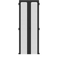 Hammond Manufacturing C4BD2442VBK1 Doors 24U 24W C4 VENTED BARN DOOR