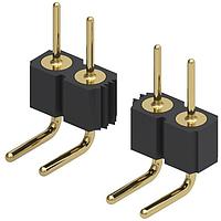 Mill-Max 399-10-164-10-009000 Socket 64 POS R/ANGLE .100"