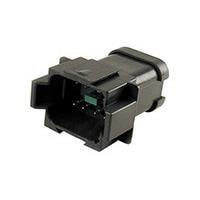 DEUTSCH - TE Connectivity DT04-08PB-P021 8-Way REC, 8P, BLK, BUSBAR 1X8, NICKEL, B